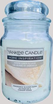 Yankee Candle White Linen & Lace